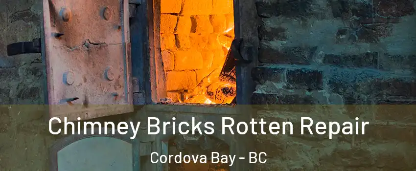 Chimney Bricks Rotten Repair Cordova Bay - BC