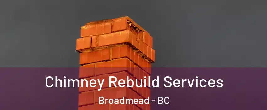 Chimney Rebuild Services Broadmead - BC