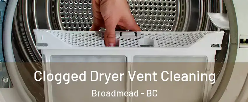  Clogged Dryer Vent Cleaning Broadmead - BC