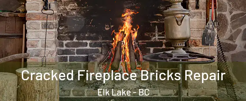  Cracked Fireplace Bricks Repair Elk Lake - BC