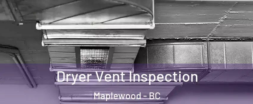  Dryer Vent Inspection Maplewood - BC