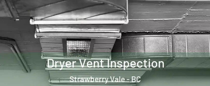  Dryer Vent Inspection Strawberry Vale - BC