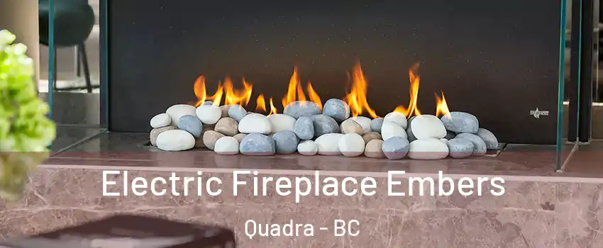 Electric Fireplace Embers Quadra - BC