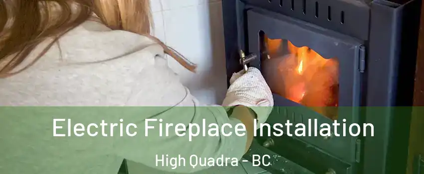  Electric Fireplace Installation High Quadra - BC