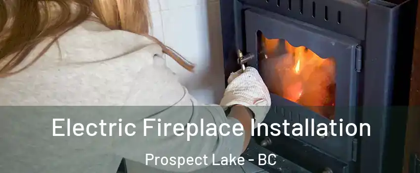  Electric Fireplace Installation Prospect Lake - BC