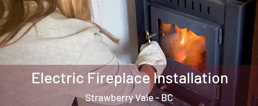  Electric Fireplace Installation Strawberry Vale - BC