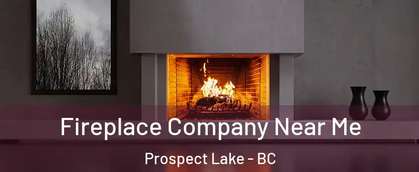  Fireplace Company Near Me Prospect Lake - BC