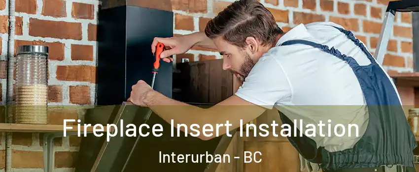 Fireplace Insert Installation Interurban - BC