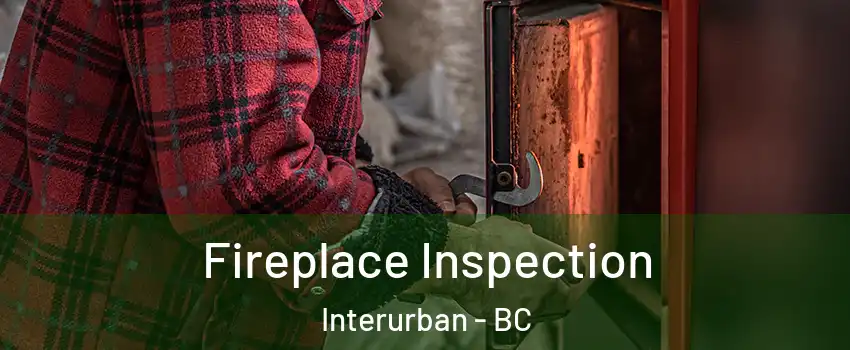  Fireplace Inspection Interurban - BC