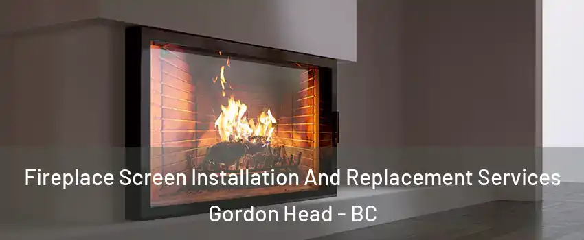  Fireplace Screen Installation And Replacement Services Gordon Head - BC