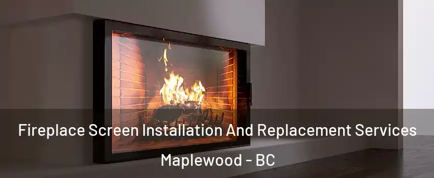  Fireplace Screen Installation And Replacement Services Maplewood - BC