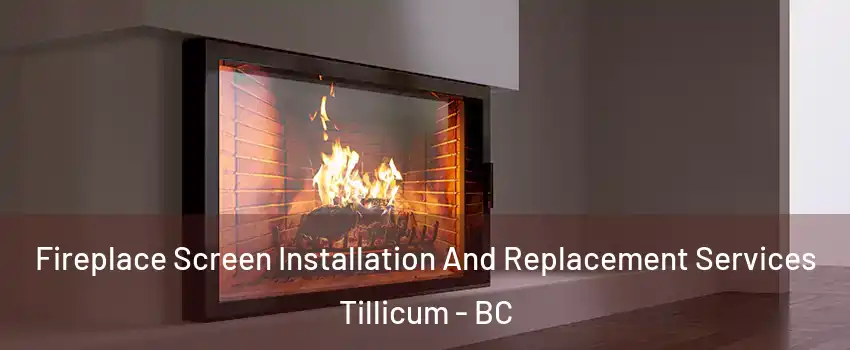  Fireplace Screen Installation And Replacement Services Tillicum - BC