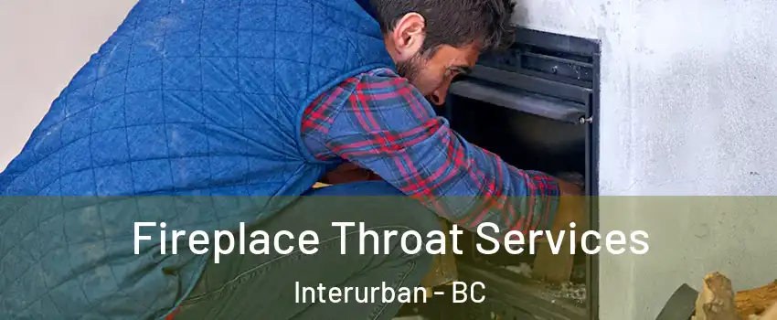  Fireplace Throat Services Interurban - BC