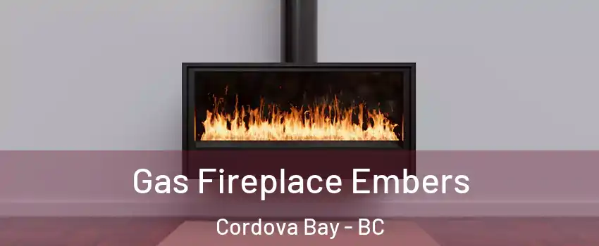  Gas Fireplace Embers Cordova Bay - BC