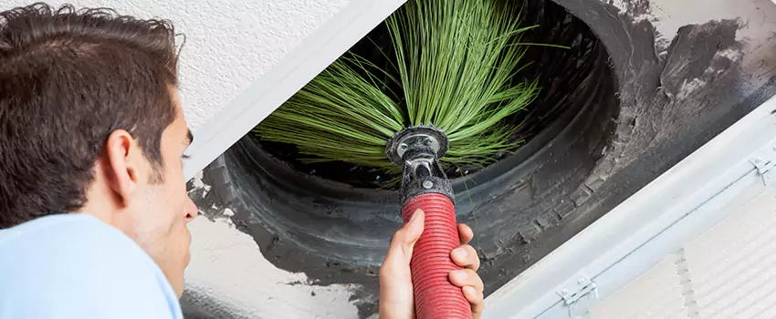 Clogged Air Duct Cleaning Process in Saanich, BC