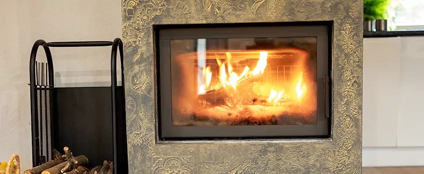 Decorative Electric Fireplace Installation in Saanich, BC