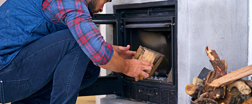 Old Broken Fireplace Repair And Replacement in Saanich, BC