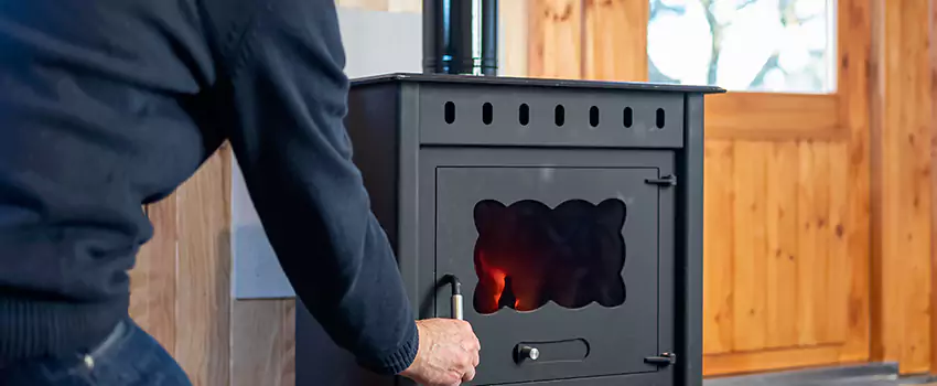 Pellet Stove Chimney Pipe Installation in Saanich, BC