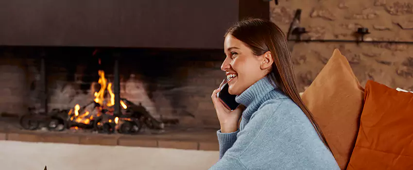 Dimplex Built-In Electric Fireplace Installation in Saanich, BC