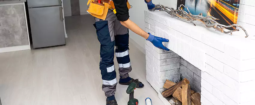 Pellet Fireplace Insert Installation in Saanich, BC