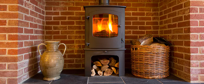 Fix Non-Working Rusted Metal Fireplace in Saanich, British Columbia