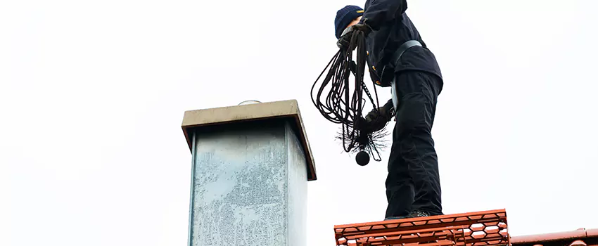 Gas Fireplace Flue Cleaning in Saanich, British Columbia