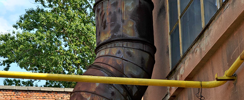 Lightning Protection Installation System for Industrial Chimneys in Saanich, British Columbia