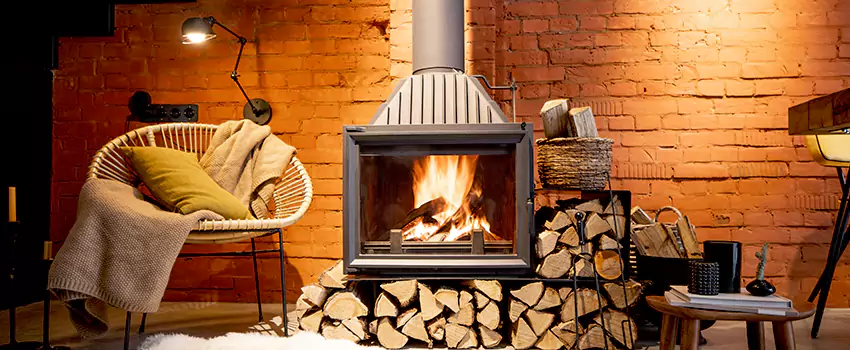 Pellet Stove Chimney Pipe Brackets Installation in Saanich, BC