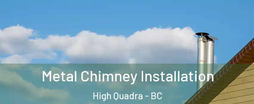  Metal Chimney Installation High Quadra - BC