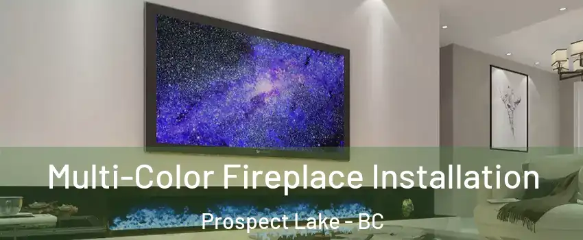  Multi-Color Fireplace Installation Prospect Lake - BC