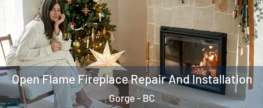  Open Flame Fireplace Repair And Installation Gorge - BC