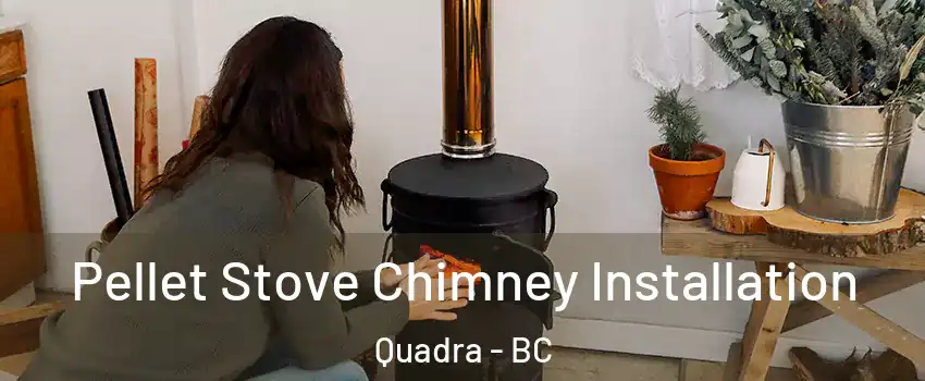  Pellet Stove Chimney Installation Quadra - BC