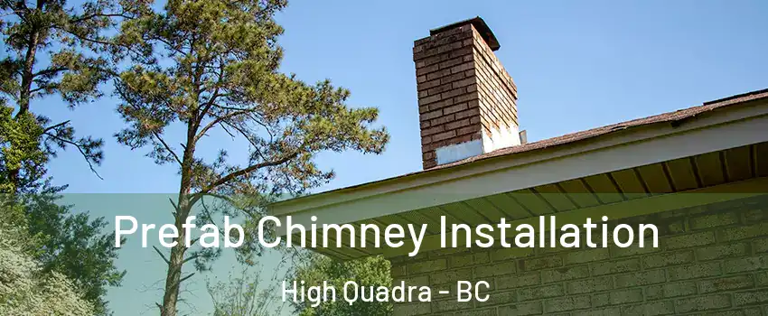 Prefab Chimney Installation High Quadra - BC