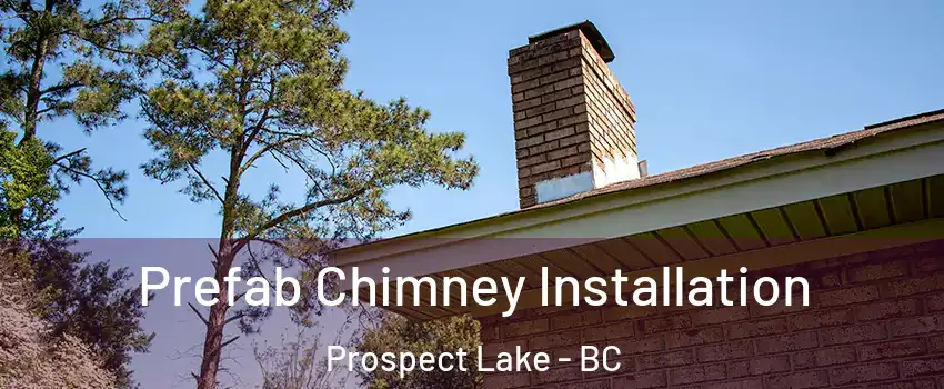  Prefab Chimney Installation Prospect Lake - BC