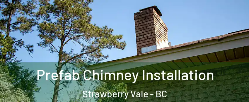  Prefab Chimney Installation Strawberry Vale - BC