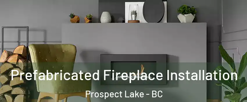 Prefabricated Fireplace Installation Prospect Lake - BC